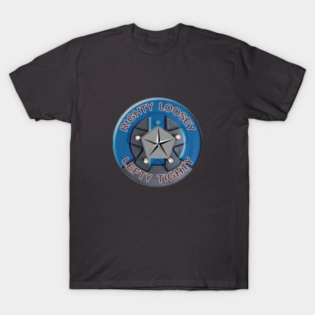 Left Handed Lug Nuts T-Shirt by Manatee Max